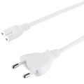 Power cable Euro to C7 1.8m White
