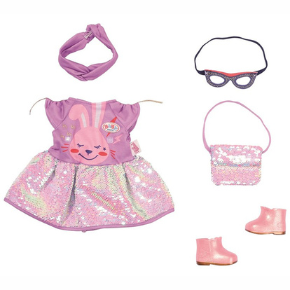 Deluxe Happy Birthday Outfit 43cm