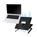 Foldable Laptop Stand and Height Adjustable Black