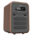 Radio FM DAB+ Bluetooth DAB-48GR Trä/Grafitgrå