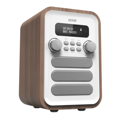 Radio FM DAB+ Bluetooth DAB-48W Vit