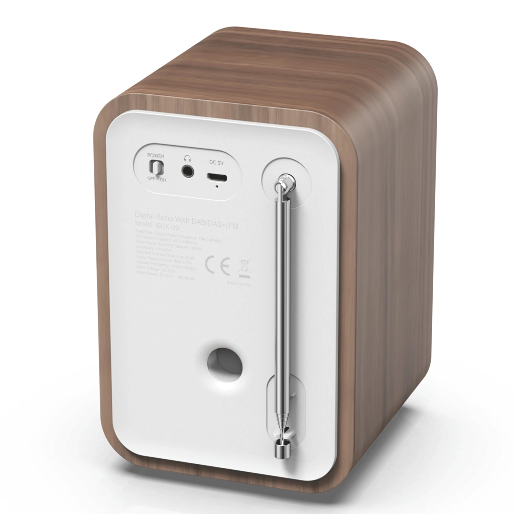 Radio FM DAB+ Bluetooth DAB-48W Vit