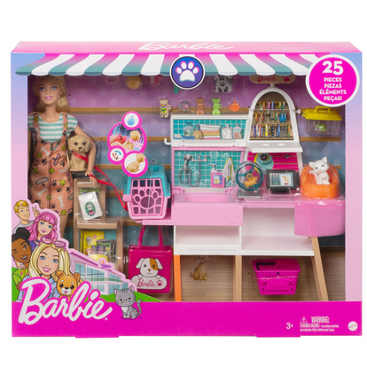Pet Supply Store Doll and Playset