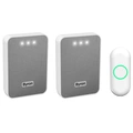 Wireless doorbell Plug-in and Battery Operated BY324 White