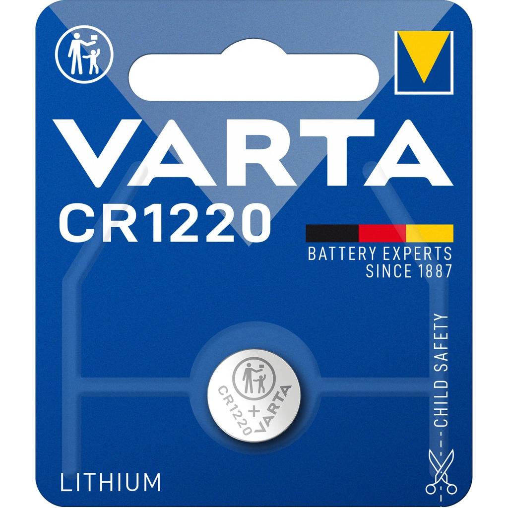 CR1220 3V Lithium Coin Cell Battery 1-pack