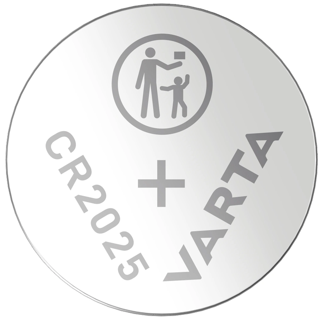 CR2025 3V Lithium Coin Cell Battery 5-pack